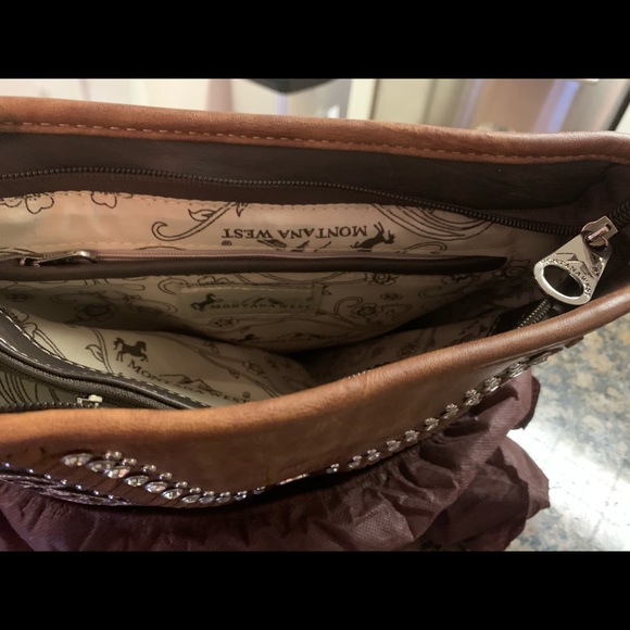 Montana west leather conceal carry purse - Picture 4 of 11